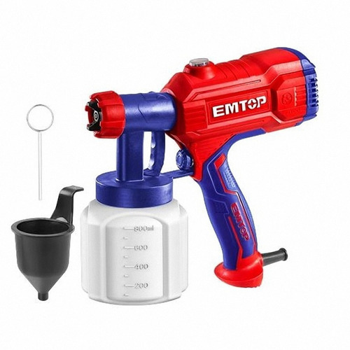 Equipo Pintar Pistola Compresor Emtop 450w 220v 800ml