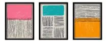 Comprar Set De 3 Cuadros Modernos Nórdicos Arte Abstracto  30x40