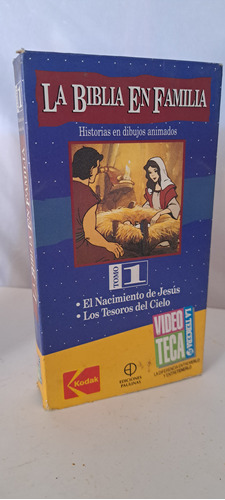 Vhs La Biblia En Familia Tomo 1