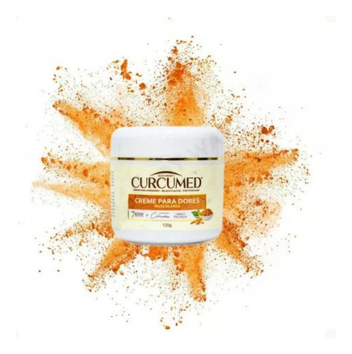 Curcumed Creme Para Dores Musculares Artrite Artrose Juntas Suave E Agradável
