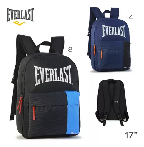 Mochila Hombre Mujer Urbana Escolar Everlast Deportiva