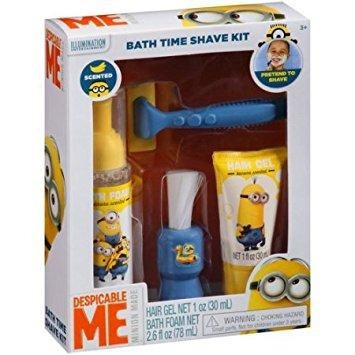 Minions - Bath Time Shave Kit - Brincando De Barbear