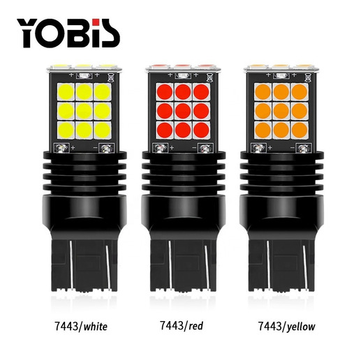 Bombillos 1 Y 2 Contactos 24smd Led's 3030 T20 7440 7443