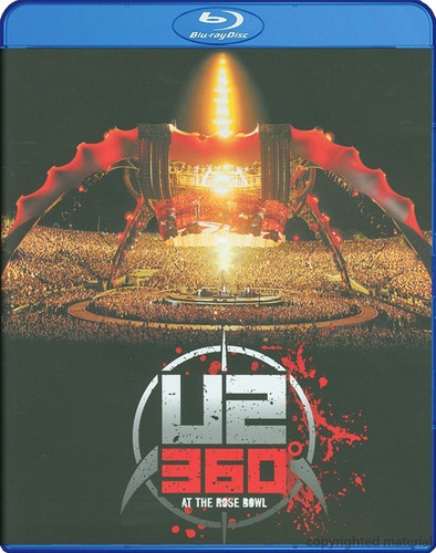 Blu-ray U2 360 At The Rose Bowl 2009