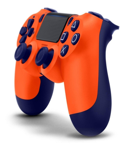 Imagen 2 de 4 de Control joystick inalámbrico Sony PlayStation Dualshock 4 sunset orange