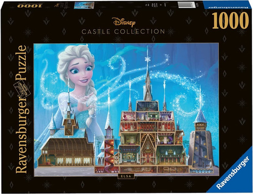 Rompecabezas Ravensburger Disney Castillos Elsa 1000 Piezas 14+