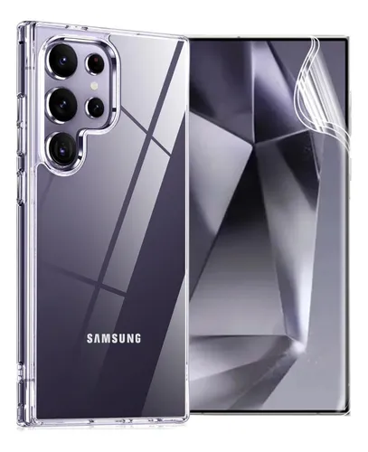 Estuche Funda Transparente Rígida + Protector Pantalla Hidrogel Con Kit De Instalación