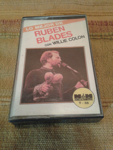 Lo Mejor De Rubén Blades Con Willie Colon   Cassette