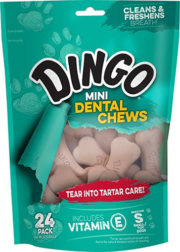 Dientes Dingo Denta Trata Blanqueamiento Mini Masticables Pa