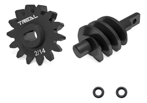 Treal Engranajes De Acero Axial Scx24, Juego De Engranajes S