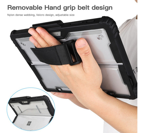 ª Funda Antiimpacto For Surface Pro 4 5 6 7 7+ Con Correa