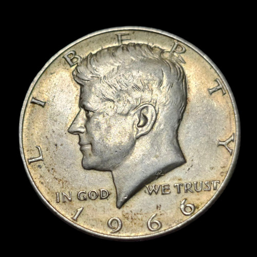 Estados Unidos ½ Dólar, 1966 Plata 0.400 Km# 202a - 1119