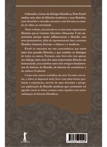 Sócrates Encontra Descartes, De Peter Kreeft. Editorial Vide Editorial, Capa Mole, Edição 1 Em Português, 2012