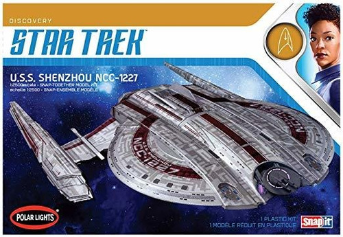 Star Trek Uss Shenzhou Ncc-1227 - Kit De Fijación De Plástic