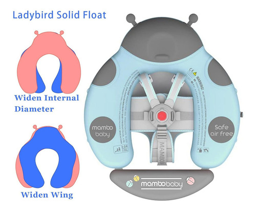 Flotador Entrenador De Piscina Para Bebé Con Toldo Upf 50