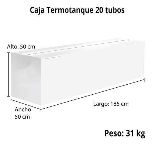 Calentador Solar Fenix 20 Tubos 240 Litros Baja Presión