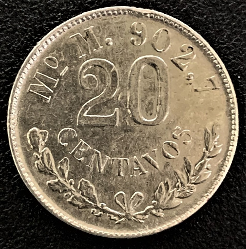 20 Centavos 1898 Mom  Republica  (no.1)