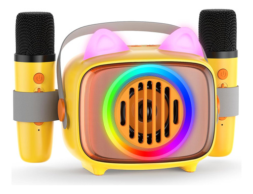 Bigasuo Karaoke Machine Para Niños, Altavoz De Bluetooth Por