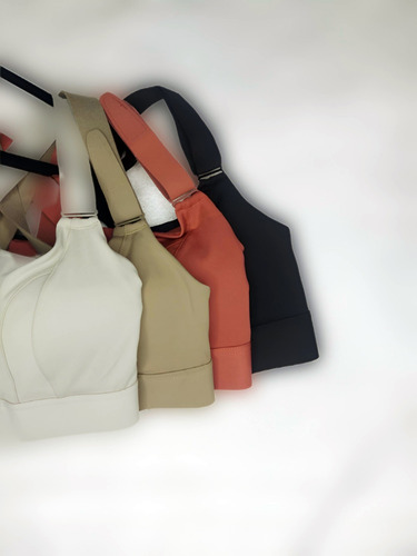Top Deportivo Ajustable Con Cremallera