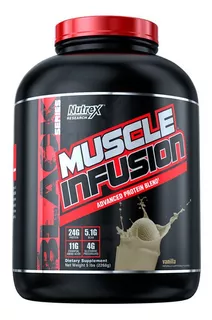 Nutrex Muscle Infusion Blend Aislada Hidrolizada X 5 Lb Sabor Vainilla