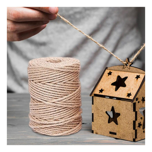 Cuerda De Sisal Con Hilo De Sisal For Poste De Rascado 8 Mm
