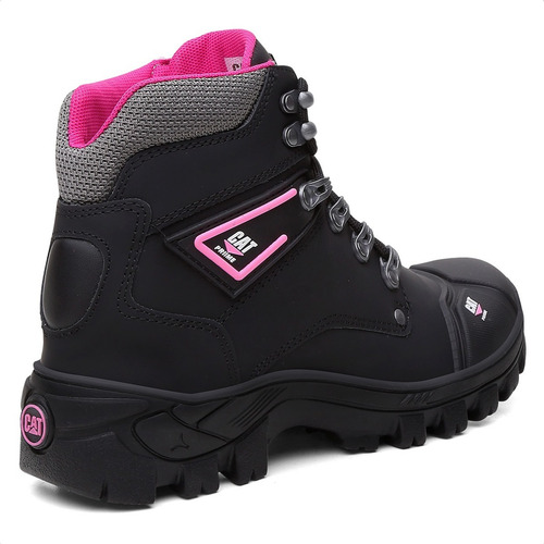 Bota Feminina Trabalho Moto Segurança Epi Com C.a Original