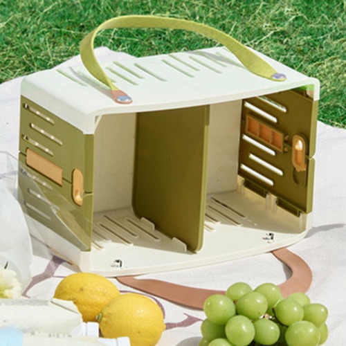 Canasta De Organizador De Tote Shower, Organizador De Verde
