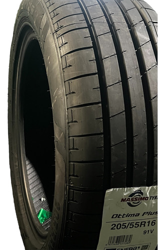 Paquete 2 Llantas 205/55r16 Massimo Ottima Plus 91v V