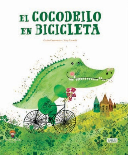 El Cocodrilo En Bicicleta - Zanella - Tapa Dura Manolito