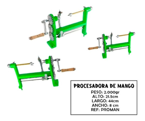 Máquina Procesadora De Mango Espagueti