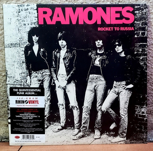 Imagen 1 de 2 de Ramones (rocket To Russia Vinilo) The Clash, Sex Pistols.