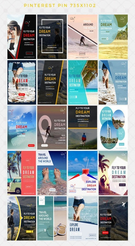 600+ Banner Editables Multipropósito Para Redes Sociales