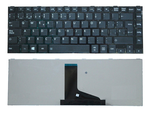 Teclado Notebook Toshiba C845 C840 Sp