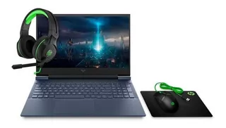 Laptop Gamer Hp 16-d0516la Rtx 3050 I5 8gb + 512 Gb + Combo Azul Diadema y Mouse