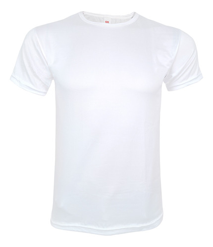 Playera Para Sublimar Brush Blanca Unisex