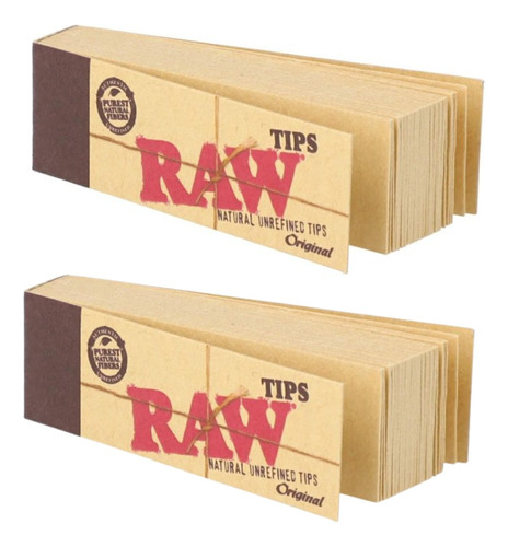 Tips Raw Original De Cartón (2 Unidades)