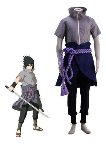 S Disfraz De Cosplay De Anime Sasuke Uchiha Ninja Naruto