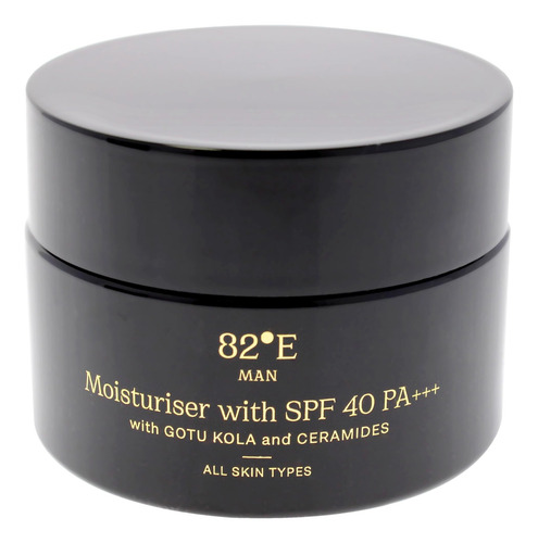 Crema Hidratante 82e 82e Con Spf 40 Pa Plus Para Hombres