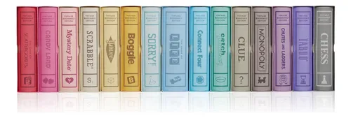 Ws Game Company Colección De 15 Juegos De Mesa Para Estant.