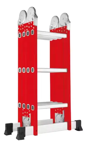 comprar Escalera Aluminio Plegable Multifuncion 4 X 3 M 12 Escalones