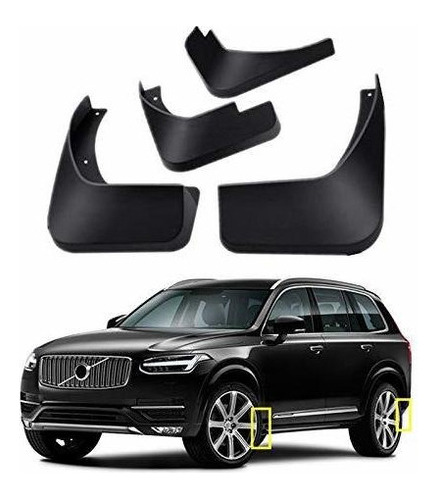 Topgril Apto Para Volvo Xc90 2016-2021 Kit De Guardabarros G