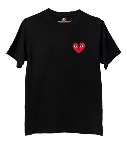 Remera  Comme Des Garcons Corazón Roto T-shirt Unisex