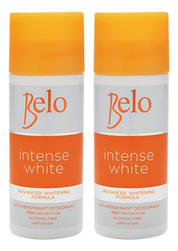 Belo Intense White Advanced Blanqueador Desodorante - 2 X 1