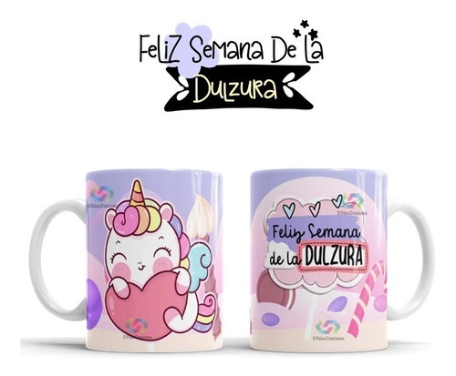 Semana De La Dulzura Taza X 20 Una Golosina Por Un Beso