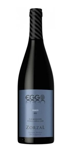 Vino Zorzal Eggo Franco Cabernet Franc 750 Ml X3 Unidades