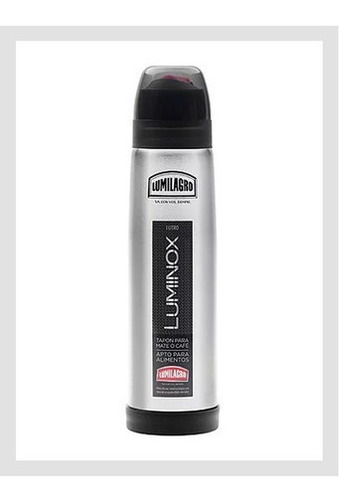 Imagen 3 de 9 de Termo Acero Inoxidable Bala Lumilagro 1.00 L Luminox Cuotas