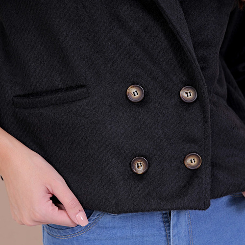 Saco Oversize De Paño Gaspar