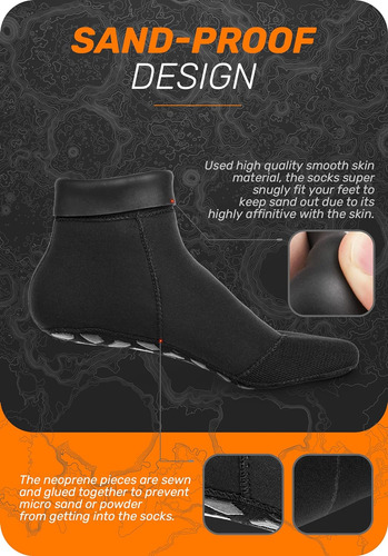 Calcetines De Neopreno De 2 Mm Agua, Calcetines Prueba ...