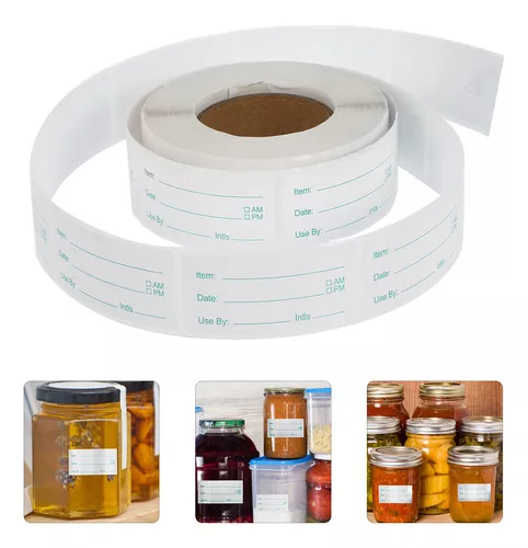 Etiquetas adhesivas de inventario y comidas para congelador imprimibles /  Etiquetas para preparar comidas con anticipación -  México