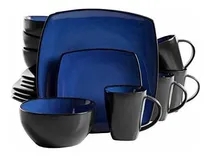 Comprar Juego De Vajilla Gibson Elite Soho Lounge Reactive Glaze 16 